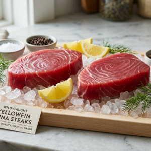 Wild-Caught Yellowfin Tuna Steaks