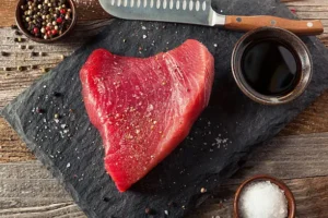 Premium Yellowfin Tuna steak 600/kg